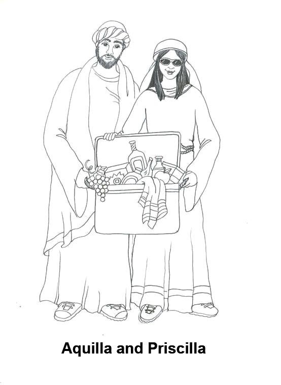 acts 18 coloring pages - photo #26